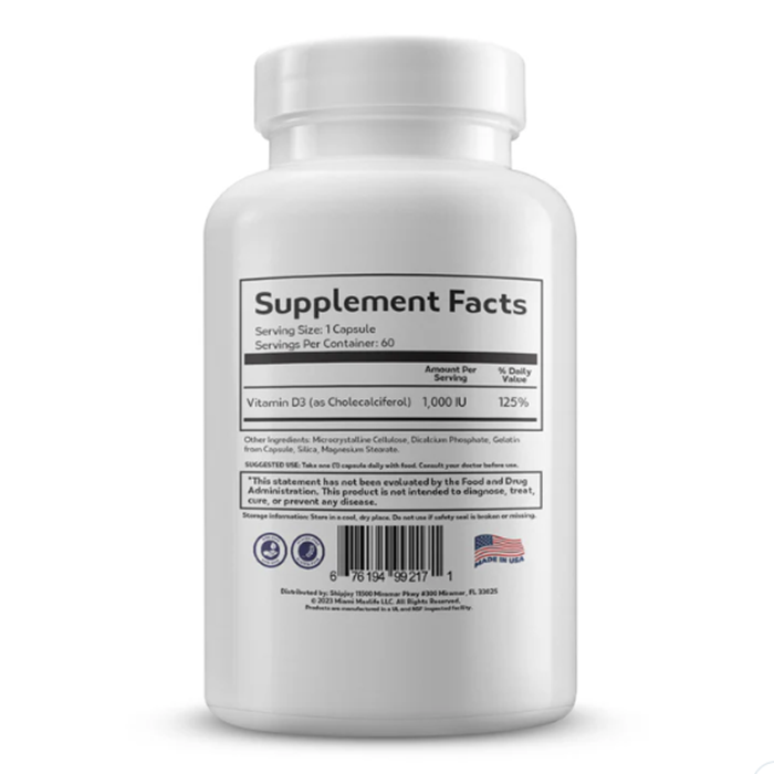 Elite Premium Vitamin D - $16.99 USD - Image 3